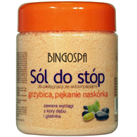 BINGOSPA Sól do stóp grzybica, pękanie naskórka 550g