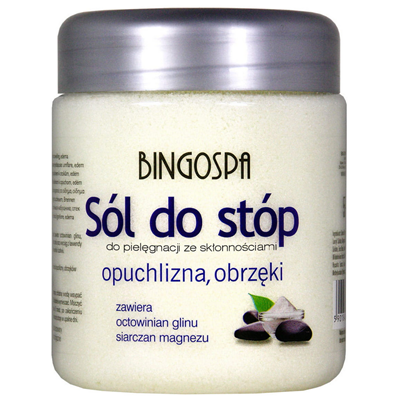 BINGOSPA Sól do stóp opuchlizna, obrzęki 550g