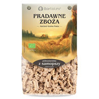 BARTOLINI Makaron z samopszy pełnoziarnisty fala BIO 250g