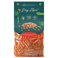 BARTOLINI Makaron z czerwonej soczewicy świderek nr 2 250g