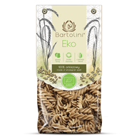 BARTOLINI Makaron orkiszowy pełnoziarnisty świderek nr 2 BIO 250g