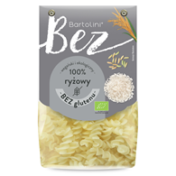 BARTOLINI Makaron ryżowy BIO bezglutenowy świderek 250g