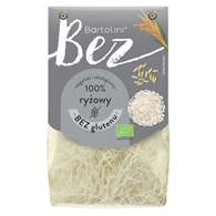BARTOLINI Makaron ryżowy BIO bezglutenowy krajanka 250g