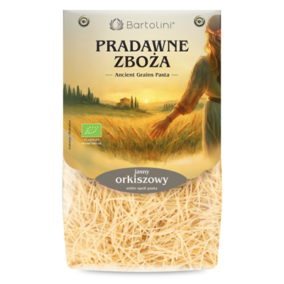 BARTOLINI Makaron orkiszowy jasny nitka BIO 250g