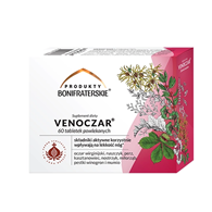 Venoczar 60 tabl. powlekanych PRODUKTY BONIFRATERSKIE