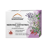 Nervina Antistres Forte 60 tabl. powlekanych PRODUKTY BONIFRATERSKIE