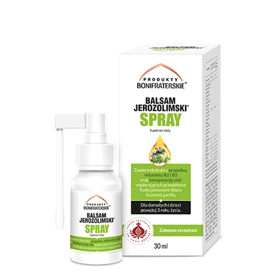 Balsam Jerozolimski spray 30ml PRODUKTY BONIFRATERSKIE