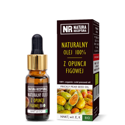 Olej z opuncji figowej 100% naturalny 10ml NATURA RECEPTURA