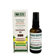 Olej do masażu legendarny mix z olejem jojoba 50ml NATURA RECEPTURA