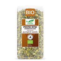 BIO PLANET Pestki dyni ciemnozielone BIO 350g (Uprawiane w Europie)