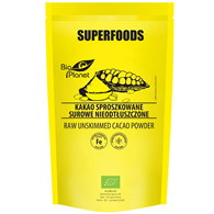 SUPERFOODS Kakao sproszkowane surowe nieodtłuszczone BIO 150g BIO PLANET