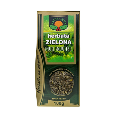 NATURA-WITA Herbata zielona Gun Powder 100g