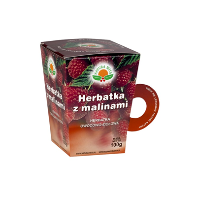 NATURA-WITA Herbatka z Malinami 100g (pudełko)