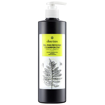 DUETUS Żel pod prysznic i szampon 2w1 500ml