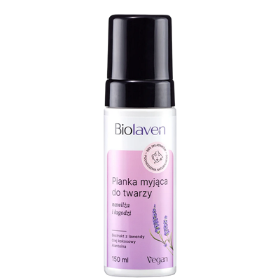 BIOLAVEN Pianka myjąca do twarzy 150ml