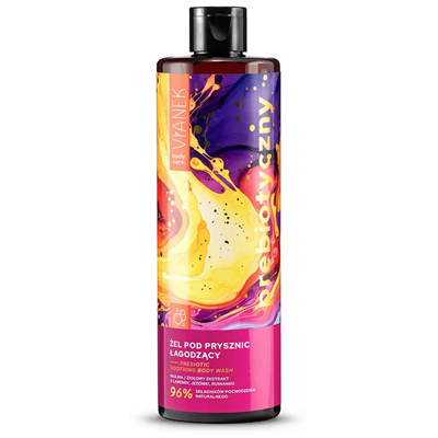 VIANEK Prebiotyczny żel pod prysznic łagodzący 400ml SYLVECO