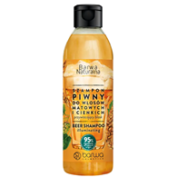 Szampon piwny do włosów matowych i cienkich 300ml BARWA NATURALNA
