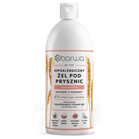Hipoalergiczny żel pod prysznic z ekstraktem z pszenicy 400ml BARWA