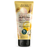 Odżywka jajeczna w tubie do włosów farbowanych i zniszczonych 200ml BARWA NATURALNA