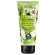 Odżywka octowa w tubie do włosów naturalnych i matowych 200ml BARWA NATURALNA