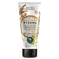 Odżywka ryżowa w tubie do włosów przesuszonych i osłabionych 200ml BARWA NATURALNA