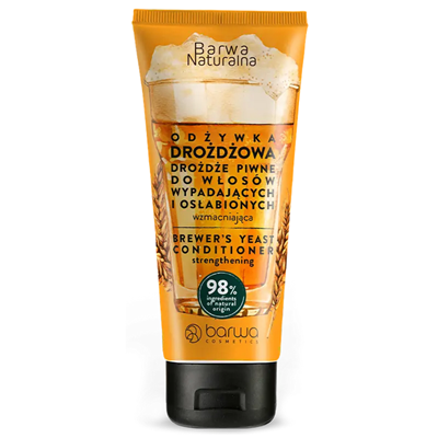 Odżywka drożdżowa w tubie do włosów wypadających i osłabionych 200ml BARWA NATURALNA