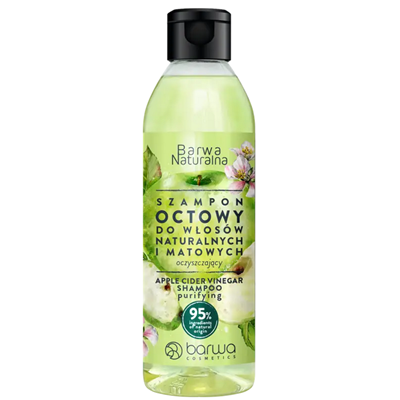 Szampon octowy do włosów naturalnych i matowych 300ml BARWA NATURALNA