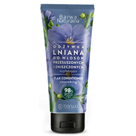 Odżywka lniana w tubie do włosów przesuszonych i zniszczonych 200ml BARWA NATURALNA