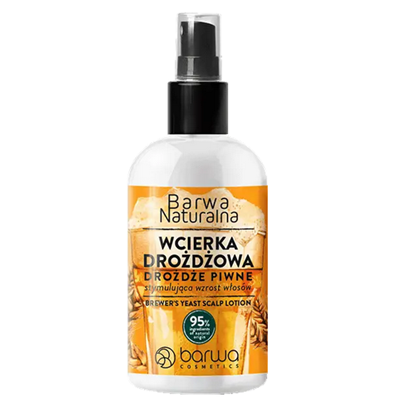 Wcierka drożdżowa stymulująca wzrost włosów spray 100ml BARWA NATURALNA