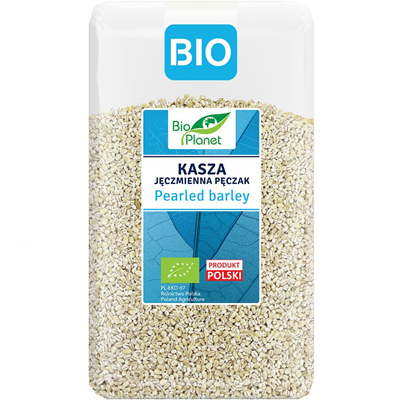 BIO PLANET Kasza jęczmienna pęczak BIO 1kg
