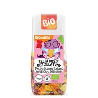 BIOMINKI Żelki misie bez żelatyny bezglutenowe BIO 100g