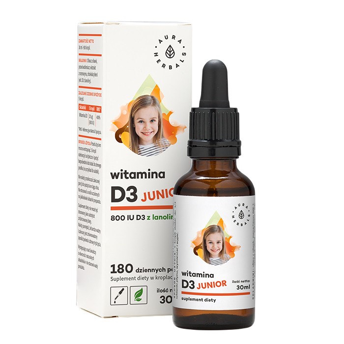 AURA Witamina D3 Junior - 30ml