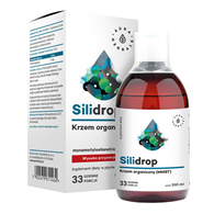 AURA HERBALS Silidrop - krzem organiczny MMST - płyn 500ml