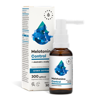 AURA HERBALS Melatonina Control + ekstrakt z melisy, aerozol 30ml