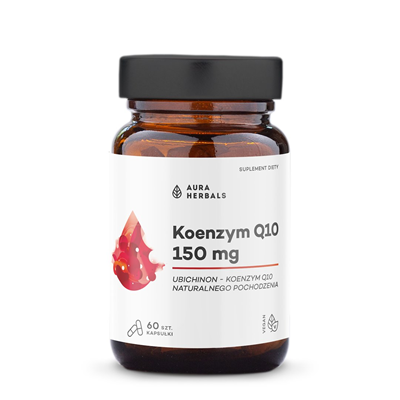 AURA HERBALS Koenzym Q10 150mg, 60 kaps.
