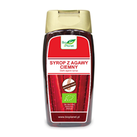 BIO PLANET Syrop z agawy ciemny bezglutenowy BIO 350g (250ml)