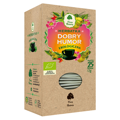 Herbatka Dobry Humor fix BIO 25*2g DARY NATURY