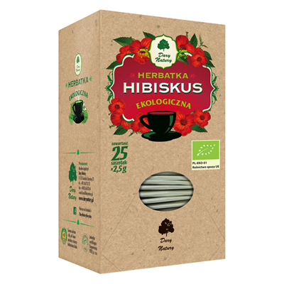 Hibiskus fix BIO 25*2,5g DARY NATURY