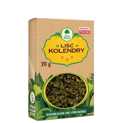 Kolendra LIŚĆ 20g DARY NATURY