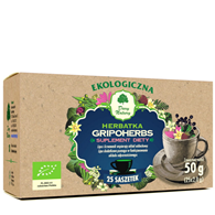 Herbatka Gripoherbs fix BIO 25*2g DARY NATURY