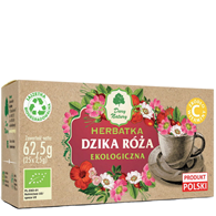 Herbatka Dzika Róża fix BIO 25*2,5g DARY NATURY