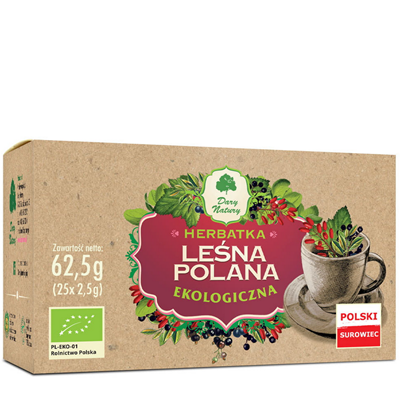 Herbatka Leśna polana fix 25*2,5g BIO DARY NATURY