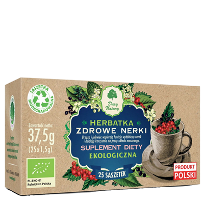 Herbatka Zdrowe Nerki fix BIO 25*1,5g DARY NATURY