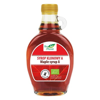 BIO PLANET Syrop klonowy typ A bezglutenowy BIO 250ml