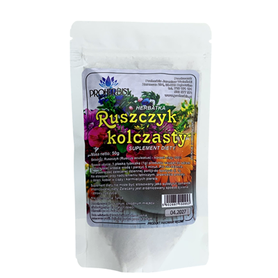 PROHERBIS Ruszczyk kolczasty - korzeń cięty 50g