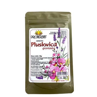 PROHERBIS Pluskwica groniasta - korzeń mielony 50g