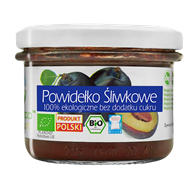 BIO FOOD Powidełko śliwkowe bez dodatku cukru BIO 180g