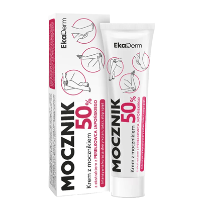 EkaMedica Krem z mocznikiem 50% z perełkowcem 30ml EkaDerm