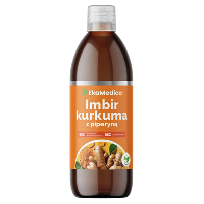 EkaMedica Imbir Kurkuma z piperyną 500ml