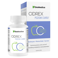 EkaMedica CIDREX poziom cukru 60 kaps.